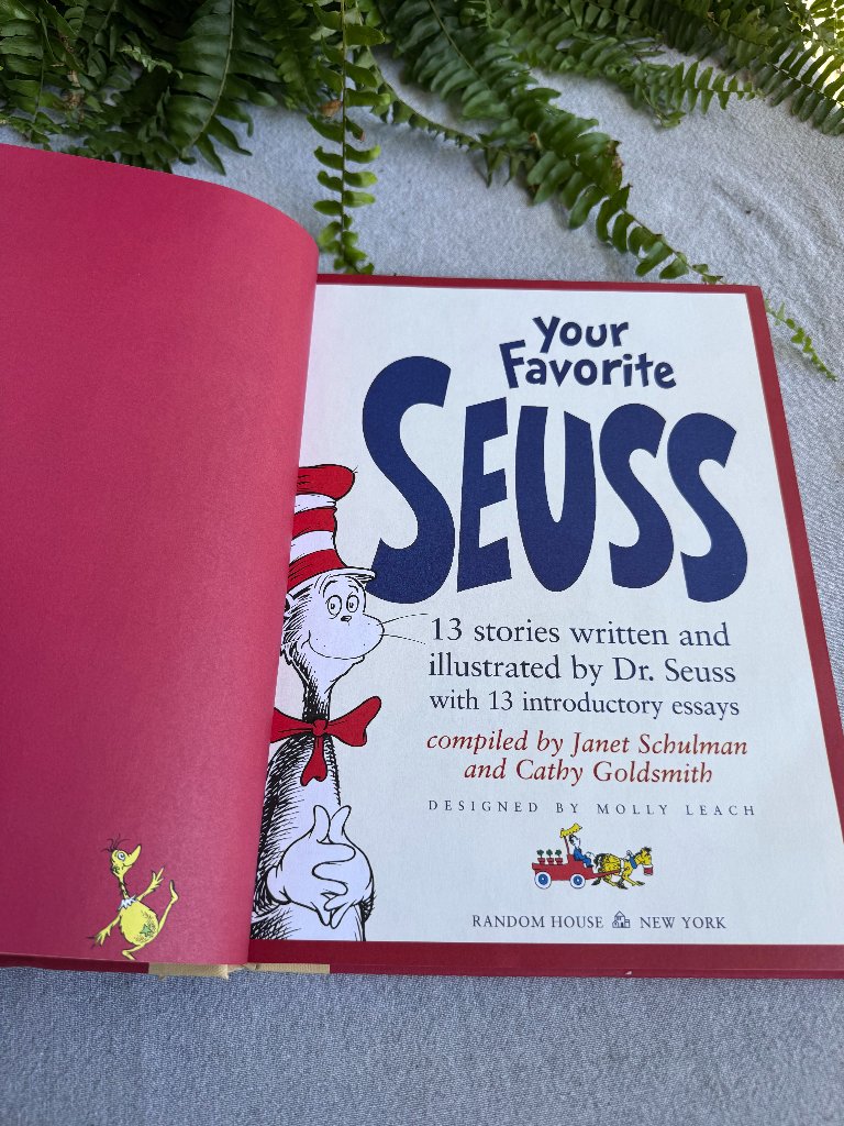 First Edition Hardcover Your Favourite Seuss: 13 Classic Stories & Essays (2004)